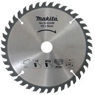 Tarcze do pił - Makita Tarcza do szybkiego cięcia drewna HM 165mm, 40 zęb. D-03349 - miniaturka - grafika 1