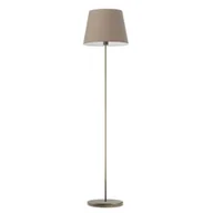 Lampy stojące - Lampa podłogowa LYSNE Vasto, 60 W, E27, beżowa/złota, 162,5x37 cm - miniaturka - grafika 1