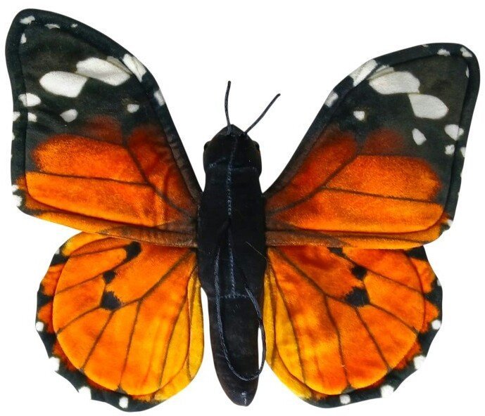 Dubi Motyl Monarcha czerwony 30cm 34762