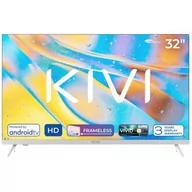 Telewizory - KIVI 32H760QW 32" LED Android TV - miniaturka - grafika 1