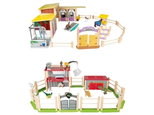 Playtive Stadnina lub park dinozaurów - Zabawki kreatywne - miniaturka - grafika 1