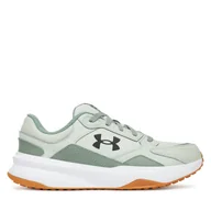 Sneakersy męskie - Buty na siłownię Under Armour UA Edge LTHR 3028375-378 Zielony - miniaturka - grafika 1