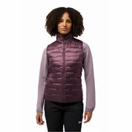 Kamizelki damskie - Damska kamizelka puchowa Jack Wolfskin PASSAMANI DOWN VEST W RDS amaranth - XS - miniaturka - grafika 1