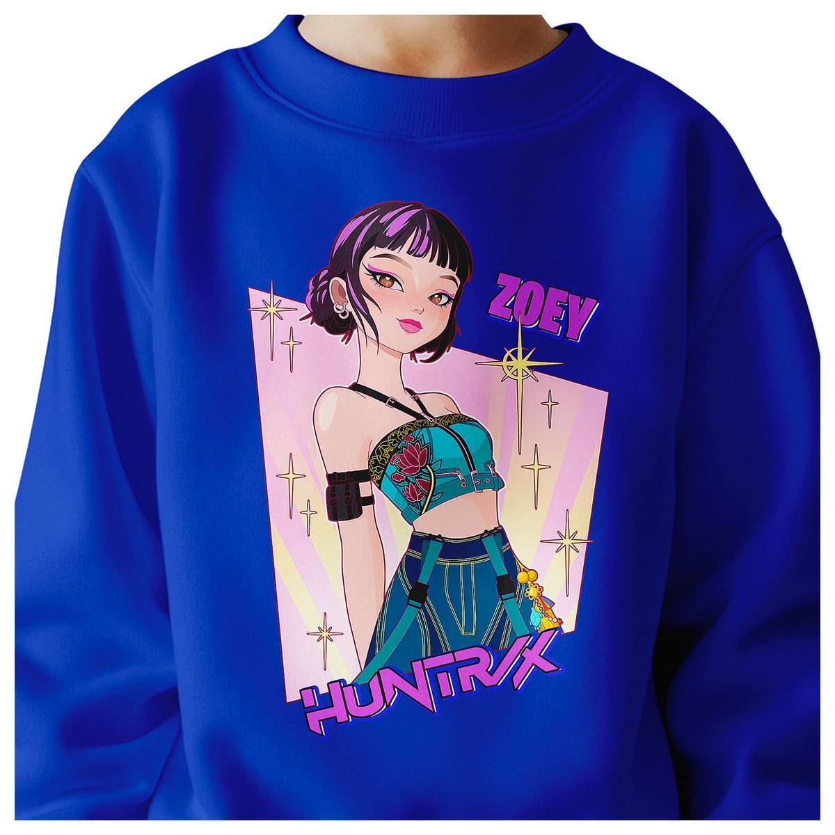 BLUZA DZIECIĘCA HUNTRIX ZOEY KPOP 146-152 BAWEŁNIANA JAKOŚĆ