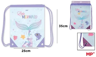 Main Paper Workoplecak Syrenka 25x35cm - Plecaki szkolne i tornistry - miniaturka - grafika 2