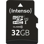 Karty pamięci - Intenso microSDHC Class 10 32GB  (3433480) - miniaturka - grafika 1