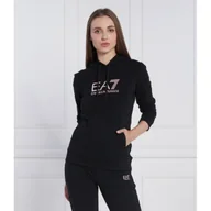 Bluzy damskie - EA7 Bluza | Regular Fit - miniaturka - grafika 1
