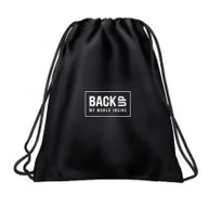 Worki na buty - Derform Worek na obuwie Backup Czarny WOB6A56 - miniaturka - grafika 1