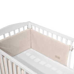 Albero Mio Ochraniacz Do Łóżeczka Cotton Color Cc2 Beż - Ochraniacze do łóżeczka - miniaturka - grafika 1