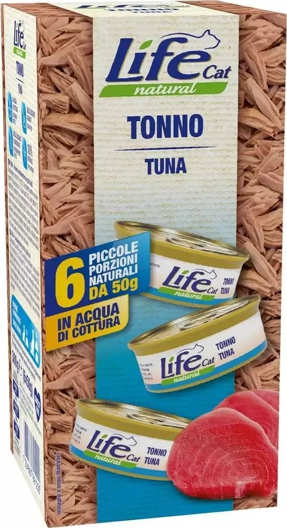 Life Pet Care Life Cat Karma Dla Kota Multibox 6x50g Tuńczyk