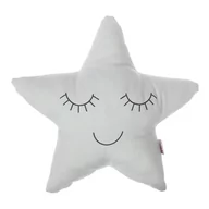 Kołdry i poduszki dla dzieci - Jasnoszara poduszka dziecięca z domieszką bawełny Mike & Co. NEW YORK Pillow Toy Star, 35x35 cm - miniaturka - grafika 1