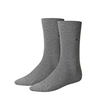 Skarpetki męskie - Tommy Hilfiger Męskie skarpety Classic (2 sztuki), Middle Grey Melange, 47-49 EU - miniaturka - grafika 1