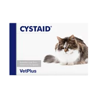 Suplementy i witaminy dla kotów - Vet Plus Limited CYSTAID PLUS KOT wsparcie układu moczowego 30 kapsułek 52799-uniw - miniaturka - grafika 1