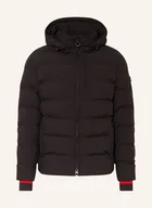 Moda i Uroda OUTLET - Wellensteyn Kurtka Pikowana Blackbird Z Odpinanym Kapturem schwarz - miniaturka - grafika 1