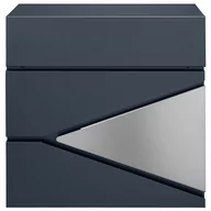 Skrzynki na listy - SKRZYNKA POCZTOWA NA LISTY POCZTĘ GAZETY GEOMETRYCZNA ANTRACYT SREBRNA - miniaturka - grafika 1