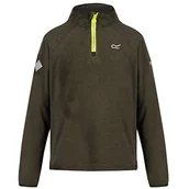 Kurtki i płaszcze dla chłopców - Regatta Kid's Loco polarowy zamek błyskawiczny, liść winogronowy, 3-4 - miniaturka - grafika 1