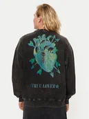 Bluzy męskie - Just Cavalli Bluza 76OAIE03 Szary Regular Fit - miniaturka - grafika 1