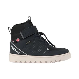 Viking Fleek Warm GTX 1V SL śniegowce, czarna/antracytowa, 34, Czarny węgiel drzewny, 1 UK Narrow - Śniegowce damskie - miniaturka - grafika 1