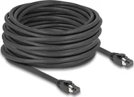 Kable miedziane - Delock DeLOCK network cable RJ-45 Cat.8.1 S/FTP, up to 40 Gbps black, 15 meters - miniaturka - grafika 1