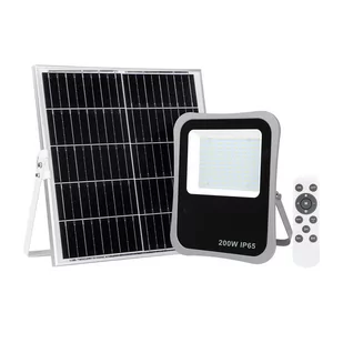Naświetlacz solarny LED 200W BARES SLR-73142-200W Italux - Lampy ogrodowe - miniaturka - grafika 1