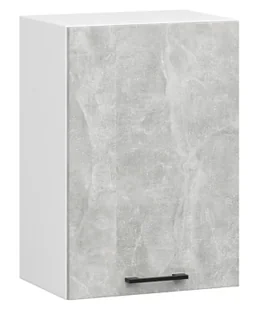 Wisząca szafka do kuchni z półkami w kolorze beton G9-H34 - Szafki kuchenne - miniaturka - grafika 1