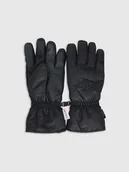 Rękawice narciarskie - 4F Rękawiczki narciarskie Thinsulate membrana 5000 damskie - czarne XL - miniaturka - grafika 1