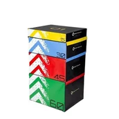 Pozostały sprzęt i akcesoria do ćwiczeń - Skrzynie Skrzynia Plyometryczne HMSPYBS01 Crossfit - miniaturka - grafika 1