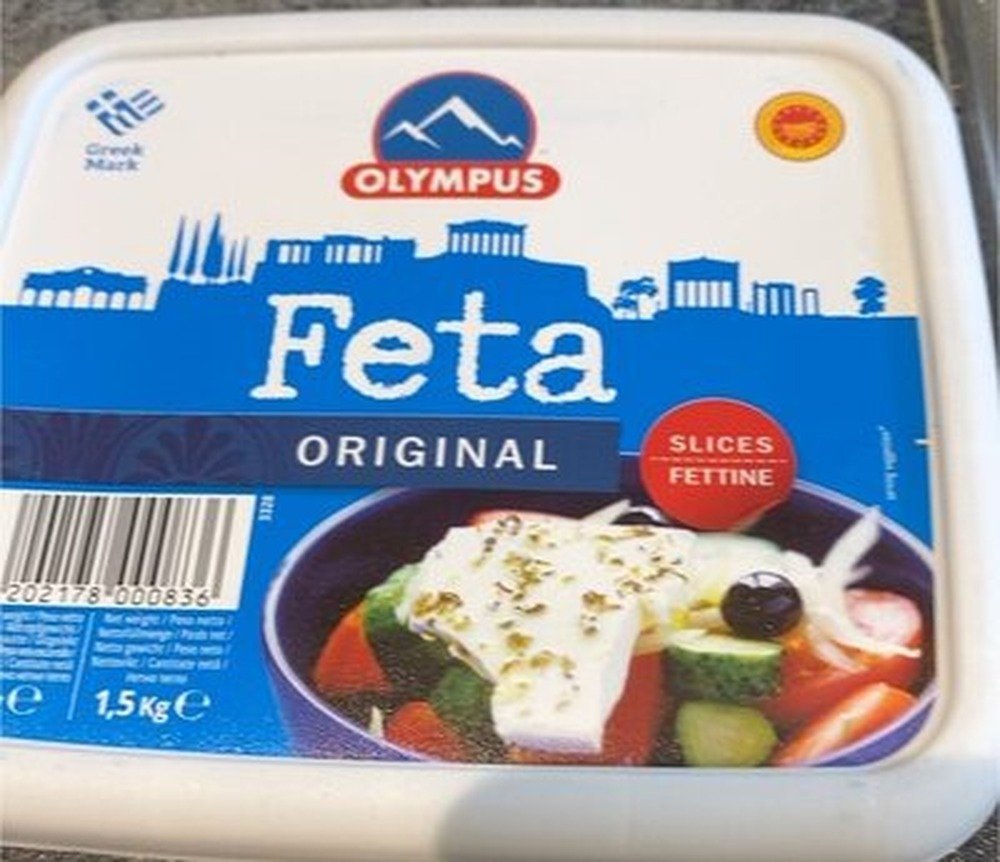 Ser Feta w plastrach 1 kg
