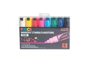 Kredki, ołówki, pastele i pisaki - Zestaw markerów POSCA PC-8K / 8 sztuk w ETUI/OPAKOWANIU - miniaturka - grafika 1