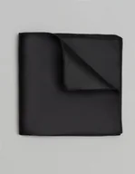 Krawaty i muchy męskie - poszetka classico pc2 czarna - miniaturka - grafika 1