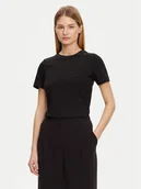 Koszulki i topy damskie - Guess T-Shirt 5RGI02 6298A Czarny Regular Fit - miniaturka - grafika 1