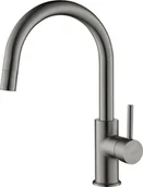 Baterie kuchenne - Bateria stojąca BLUE WATER PLAZA GRAFIT  GUN METAL - miniaturka - grafika 1