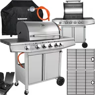 Grille gazowe - Grill gazowy Heckermnn AG-SR4D-1SS - miniaturka - grafika 1