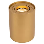 Lampy stojące - Ściemniana Lampka Stołowa Tube 22552/05/02 Lucide Tuba Na Komodę Złota - miniaturka - grafika 1