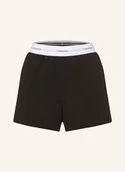 Spodenki damskie - Calvin Klein Szorty Rekreacyjne schwarz - miniaturka - grafika 1