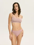 Biustonosze - Biustonosz do karmienia Blissy Esotiq brudny róż XXL - miniaturka - grafika 1