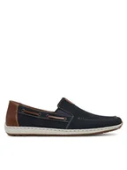 Półbuty męskie - Rieker Półbuty 08866-15 Granatowy - miniaturka - grafika 1