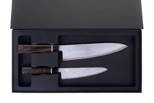 Suncraft Zestaw noży Senzo Black w pudełku ozdobnym [BD_0503] - Noże kuchenne - miniaturka - grafika 1