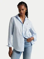 Koszule damskie - Polo Ralph Lauren Koszula 211A92177003 Niebieski Classic Fit - miniaturka - grafika 1