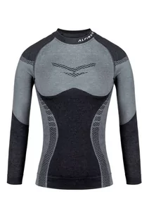 Bluza termoaktywna damska Alpinus Pro Miyabi Edition GT43230 szary - Bielizna sportowa damska - miniaturka - grafika 1