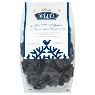 DE LUCA Makaron czarny pappardelle z pszenicy durum - Makaron - miniaturka - grafika 1
