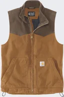 Kamizelki męskie - Kamizelka Carhartt Montana Rugged Flex Duck Brown - miniaturka - grafika 1