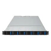 Serwery - Platforma Asus Rack (1U) RS501A-E12-RS12U AMD Epyc 9005/9004 (12x NVMe/SATA HS, 2xM.2, 2x1Gbe, IPMI, 1+1 1600W) 90SF03Y1-M000D0 - miniaturka - grafika 1