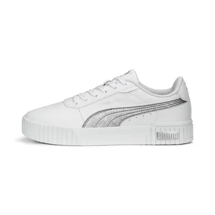 Damskie Buty PUMA CARINA 2.0 SPACE METALLICS 38938702 – Biały - Półbuty damskie - miniaturka - grafika 1