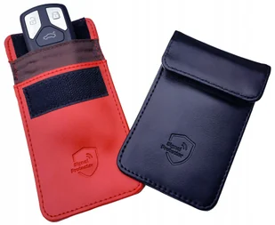2X Etui Pokrowiec Kluczyk Keyless Klatka Faradaya Ochrona Blokada Fal Rfid - Akcesoria motoryzacyjne - miniaturka - grafika 1