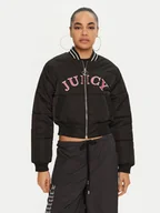 Kurtki damskie - Juicy Couture Kurtka bomber Kelsey JCOIJ224557 Czarny Regular Fit - miniaturka - grafika 1