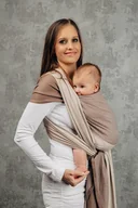 Chusty do noszenia dzieci - LennyLamb Chusta tkana LennyLamb - Jodełka Baby Caffe Late 5 4.2 m. - miniaturka - grafika 1