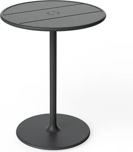 Stolik ogrodowy Fred's okrągły antracytowy - Stoły ogrodowe - miniaturka - grafika 1