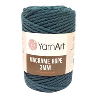 Zabawki kreatywne - Sznurek YarnArt Macrame Rope 3mm- 789- petrol - miniaturka - grafika 1
