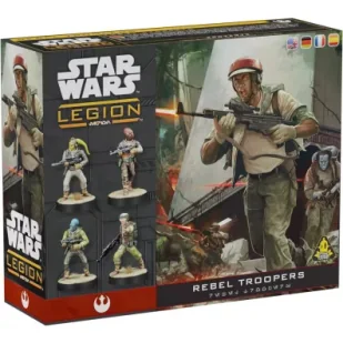 Star Wars: Legion 2.0 - Rebel Troopers Atomic Mass Games - Gry planszowe - miniaturka - grafika 1